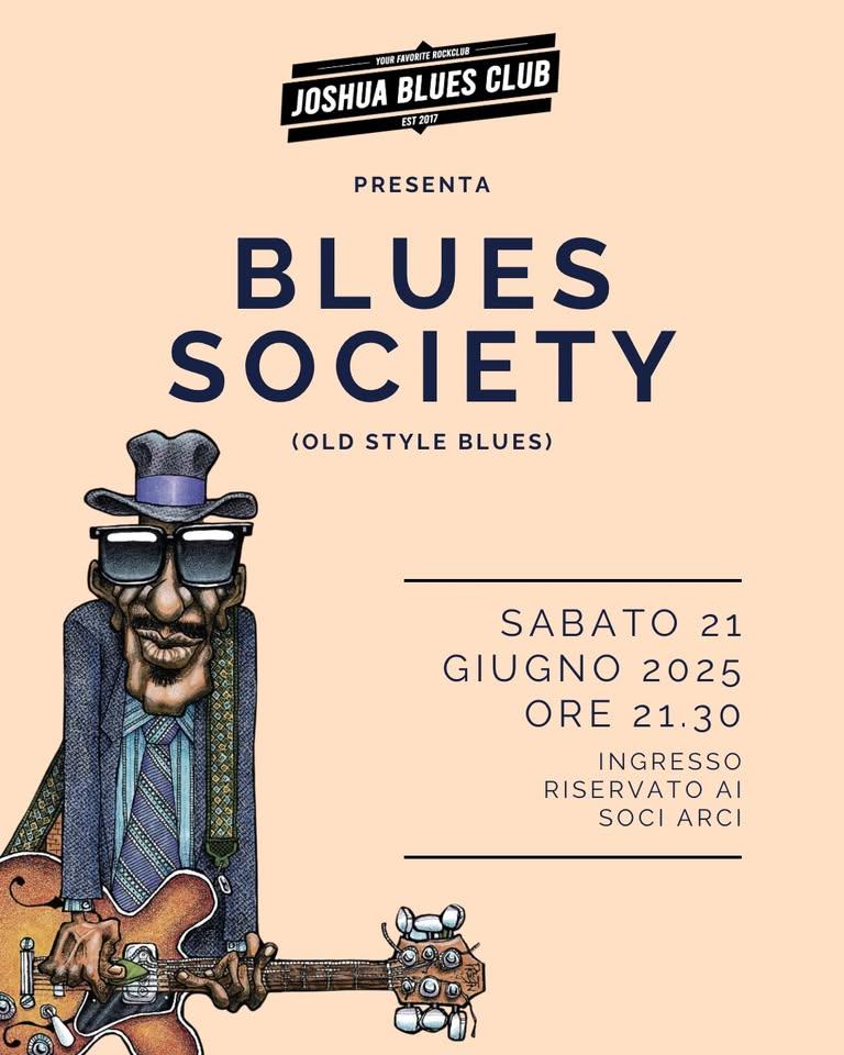 BLUES SOCIETY LIVE!